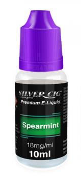 E-Liquid Silver-Cig Pfefferminz 16mg Nikotin 10ml im 5er Dsp.(DPT2 Konform EU He